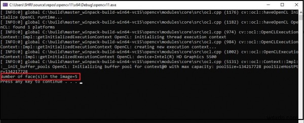 C++とOpenCVを使って画像内の顔の数を数える方法