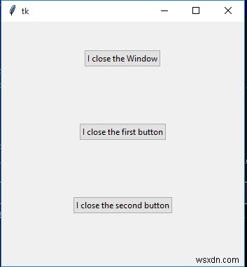 【初心者向け】Python Tkinterのdestroy()メソッドでウィジェットを破棄する方法