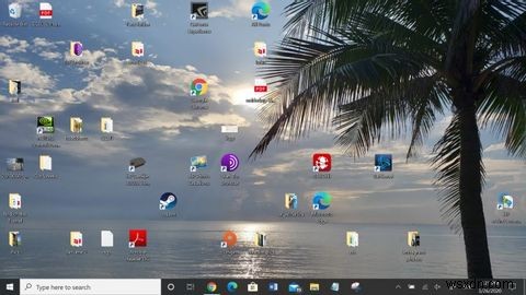 Windowsのデスクトップを一度でスッキリ整理する方法