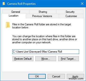 Windows 10で「カメラ ロール」と「保存されたピクチャ」フォルダを移動・非表示・削除する方法