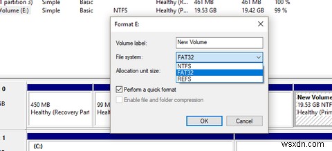 Windows 10でハードドライブのパーティションとボリュームを管理する方法