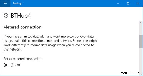 Windows 10でWi-Fi・イーサネット接続を「従量制課金」に設定する方法