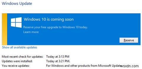 Windows 10の無料アップグレード通知が表示されない？表示させる方法と予約キャンセル手順を解説