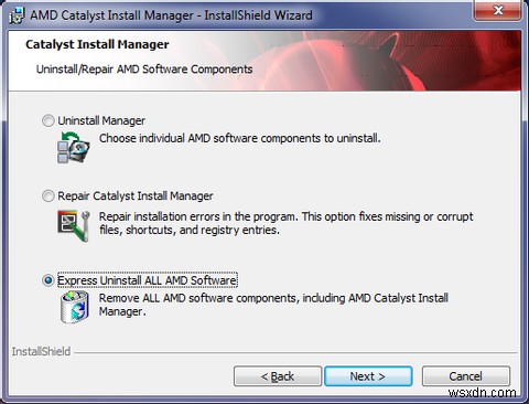 WindowsでAMD・ATIディスプレイドライバーを確認・修復する方法
