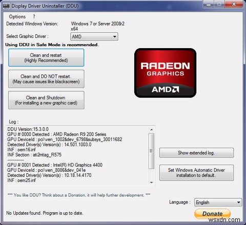WindowsでAMD・ATIディスプレイドライバーを確認・修復する方法