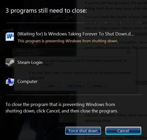 Windowsのシャットダウンが遅い・終わらない！主な原因と効果的な解決策