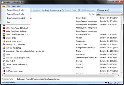 Absolute Uninstaller徹底解説：Windows標準アンインストーラーに頼らない、より賢いソフトウェア削除ソリューション