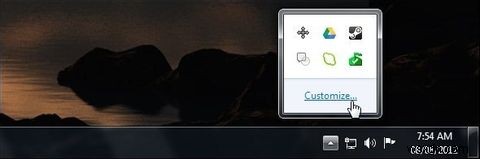 Windows 7のシステムトレイ（通知領域）をすっきり整理・管理する方法