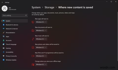 Windows 10/11でインストール済みアプリとプログラムを別ドライブに移動する方法