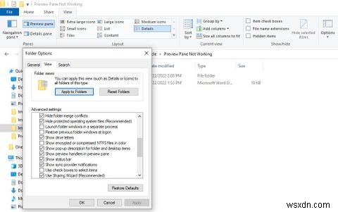 Windows 10でプレビューペインが動作しないときの対処法8選