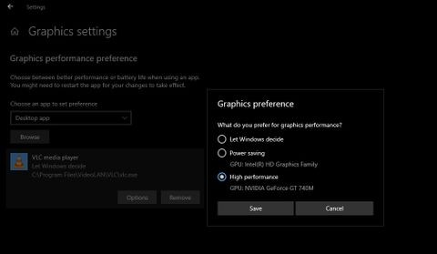 Windows 10でアプリごとに優先GPUを設定する方法