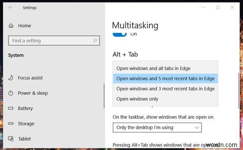 Windows 10のAlt+Tabスイッチャーをカスタマイズする方法