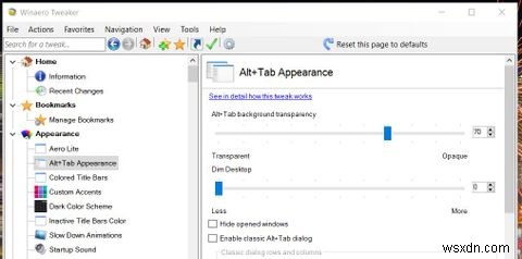 Windows 10のAlt+Tabスイッチャーをカスタマイズする方法