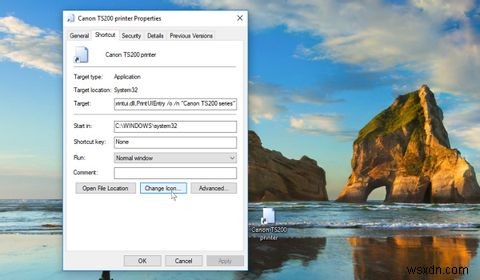 Windows 10でプリンターショートカットを作成してタスクバーに表示する方法