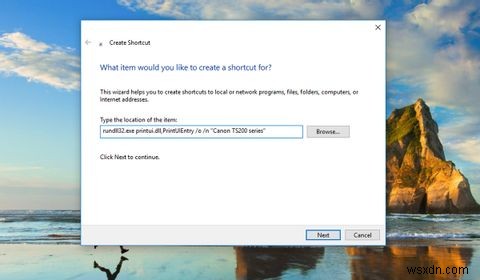 Windows 10でプリンターショートカットを作成してタスクバーに表示する方法