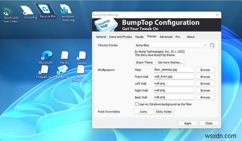 BumpTopでWindows 11/10に3Dデスクトップを追加する方法