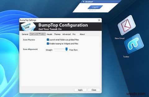 BumpTopでWindows 11/10に3Dデスクトップを追加する方法