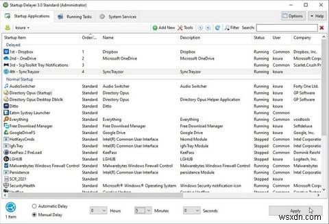 スタートアップ遅延ツール「Startup Delayer」でWindowsの起動を最適化する方法