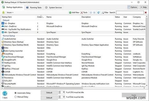 スタートアップ遅延ツール「Startup Delayer」でWindowsの起動を最適化する方法