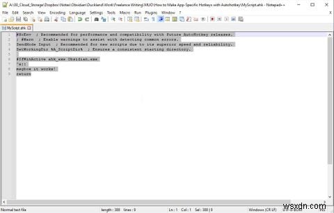 AutoHotkeyでアプリ固有のホットキーを作成する方法|キーボード操作を自由にカスタマイズ