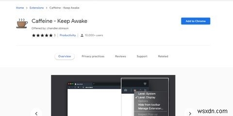 Windowsが勝手にスリープするのを防ぐ方法――無料ツール「Caffeine」の使い方