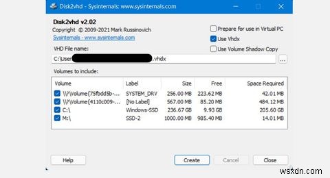 既存のWindowsハードドライブから仮想マシンのクローンを作成する方法