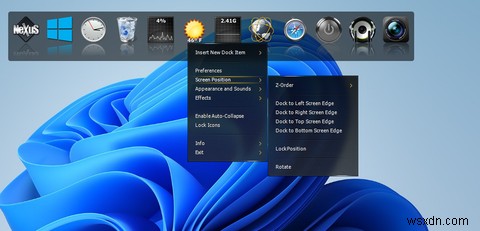 Windows 10/11にMac風ドックを追加する方法｜Winstep NexusとRocketDockの使い方