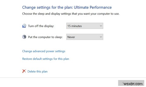 Windows 10で「究極のパフォーマンス」電源プランを有効にする方法