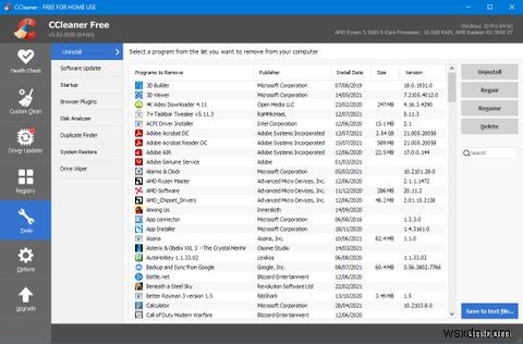 Windowsにインストール済みの全プログラム一覧を取得する5つの方法