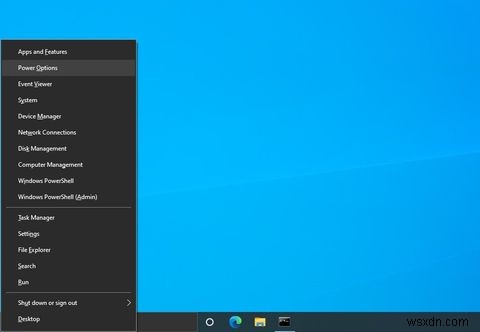 Windows 10で「電源オプション」を開く6つの方法