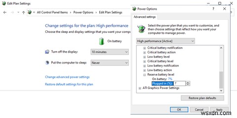 Windows 10でバッテリー残量低下の通知が表示されないときの対処法5選