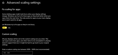 Windows 10で高DPIモニター向けのディスプレイスケーリングを設定する方法