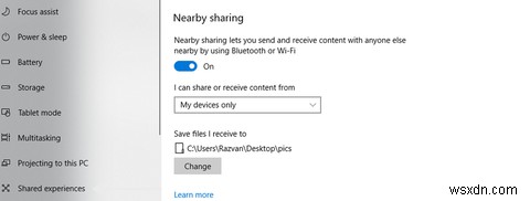 Windows 10の「近距離共有」が使えないときの対処法まとめ
