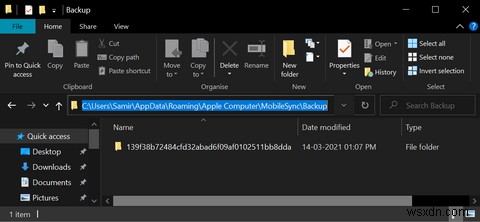 Windows 10でiPhoneのバックアップ保存先を変更する方法