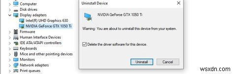 Windows 10でVIDEO_TDR_FAILUREのブルースクリーンエラーを修正する方法