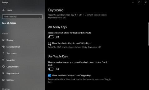 Windowsのスティッキーキーを無効にする方法とその役割を解説