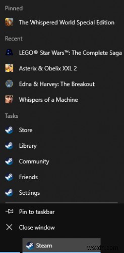 Windows 10でSteamゲームをピン留めする方法【タスクバー・デスクトップ・スタートメニュー対応】
