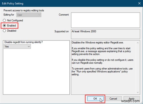 Windows 10でレジストリエディターへのアクセスを無効にする方法