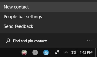 Windows 10の「My People」機能の使い方 – タスクバーから直接連絡先とつながる