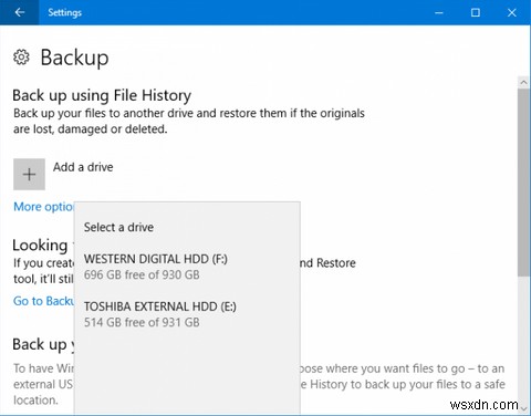 Windows 10の「ファイル履歴」でOutlookのメールをバックアップする方法