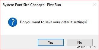 Windows 10 Creators Update以降でシステムフォントのサイズを変更する方法