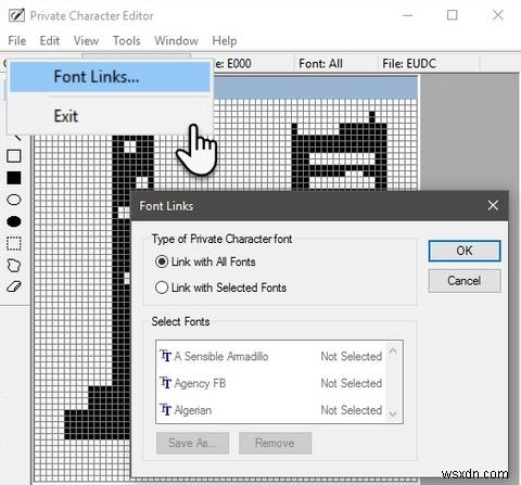 Windowsの隠しツール「ユーザー定義文字エディター」で独自のフォントと文字を作成する方法