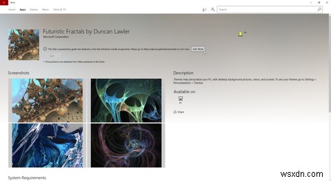 Windowsストアにテーマがついに登場!今すぐテーマを手に入れる方法を徹底解説