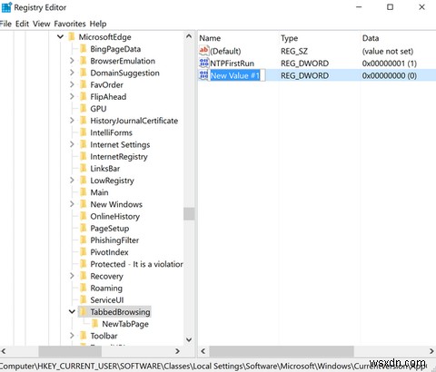 Edgeのタブプレビュー機能を無効化する方法【レジストリ編集の手順を解説】