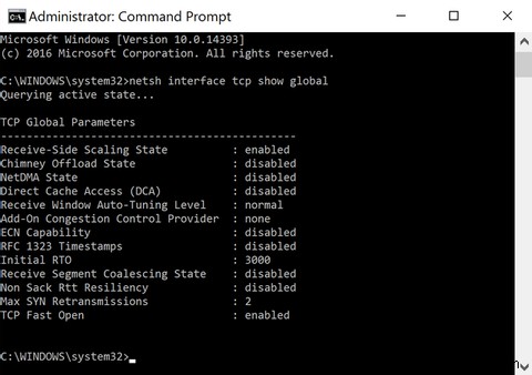 Windows 10 Anniversary Updateでネットが遅くなった?Auto-Tuningを無効化する対処法
