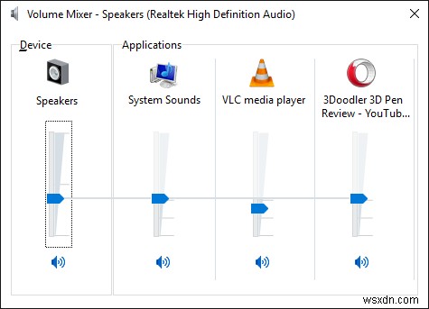 Windows 10でアプリごとに音量を調整する2つの簡単な方法