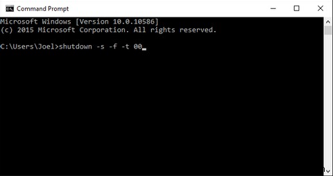 Windowsのシャットダウン時に保留中の更新をスキップする方法