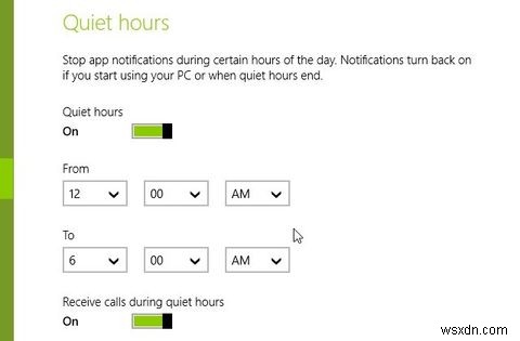 Windows 10の「Quiet Hours（静かな時間）」で通知をオフにする方法