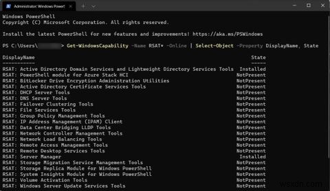 Windows 11にリモートサーバー管理ツール（RSAT）をインストールする方法