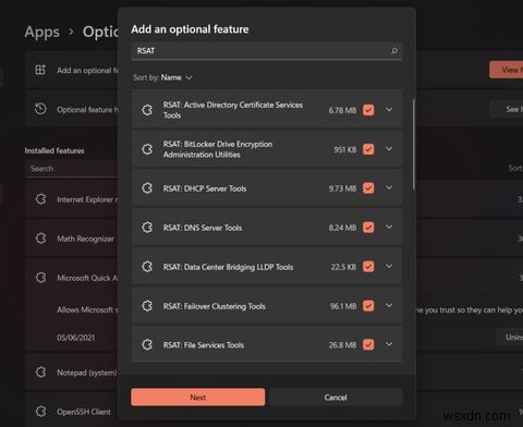 Windows 11にリモートサーバー管理ツール（RSAT）をインストールする方法